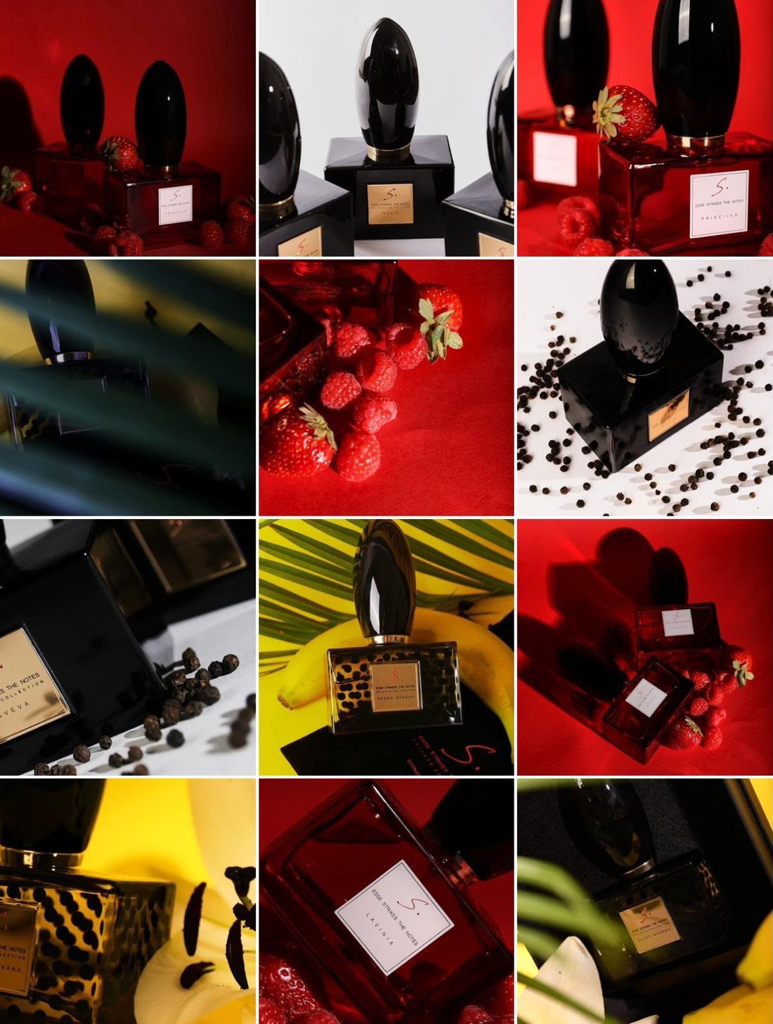 Feed Instagram curato dalla Giulia Nati Agency: Profumi