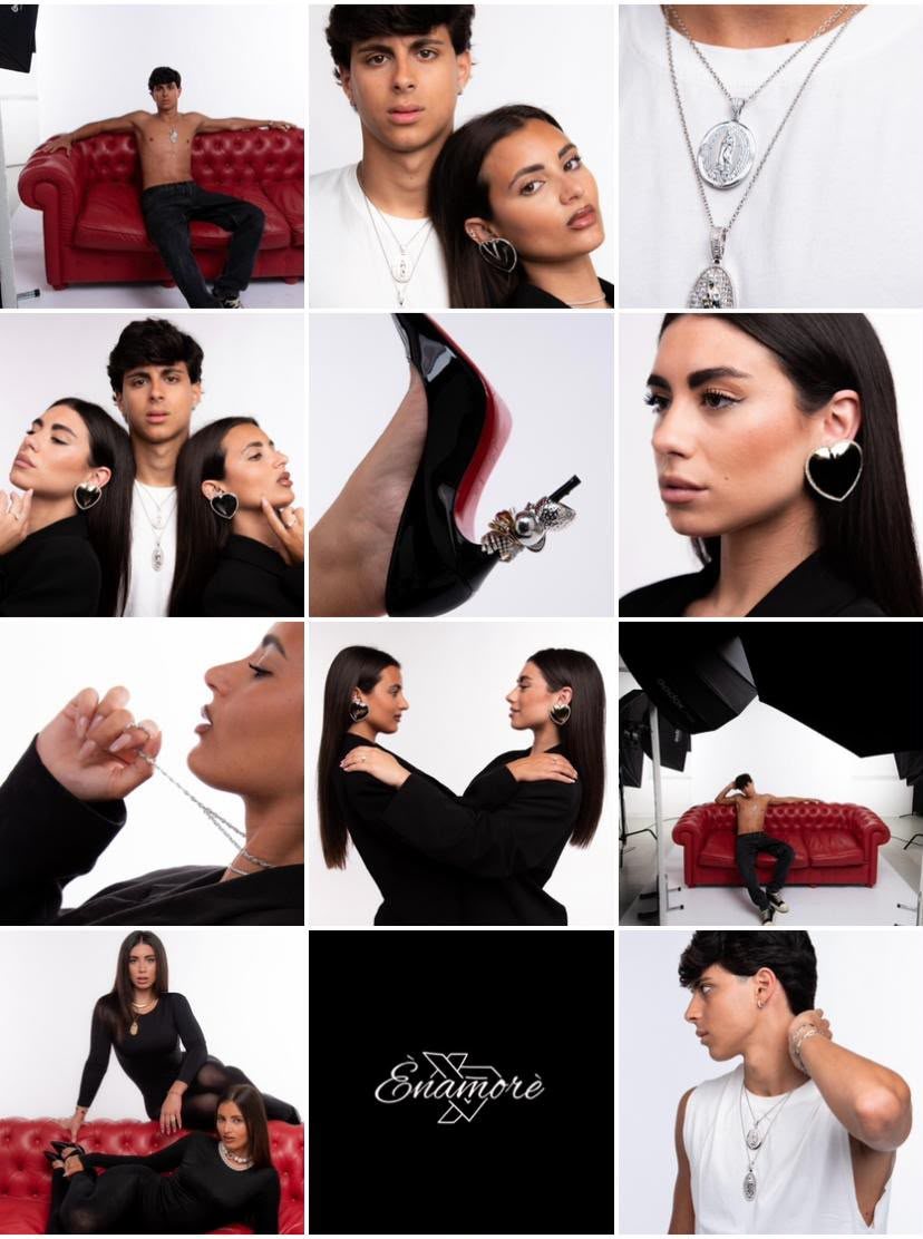 Feed Instagram curato dalla Giulia Nati Agency: Gioielli