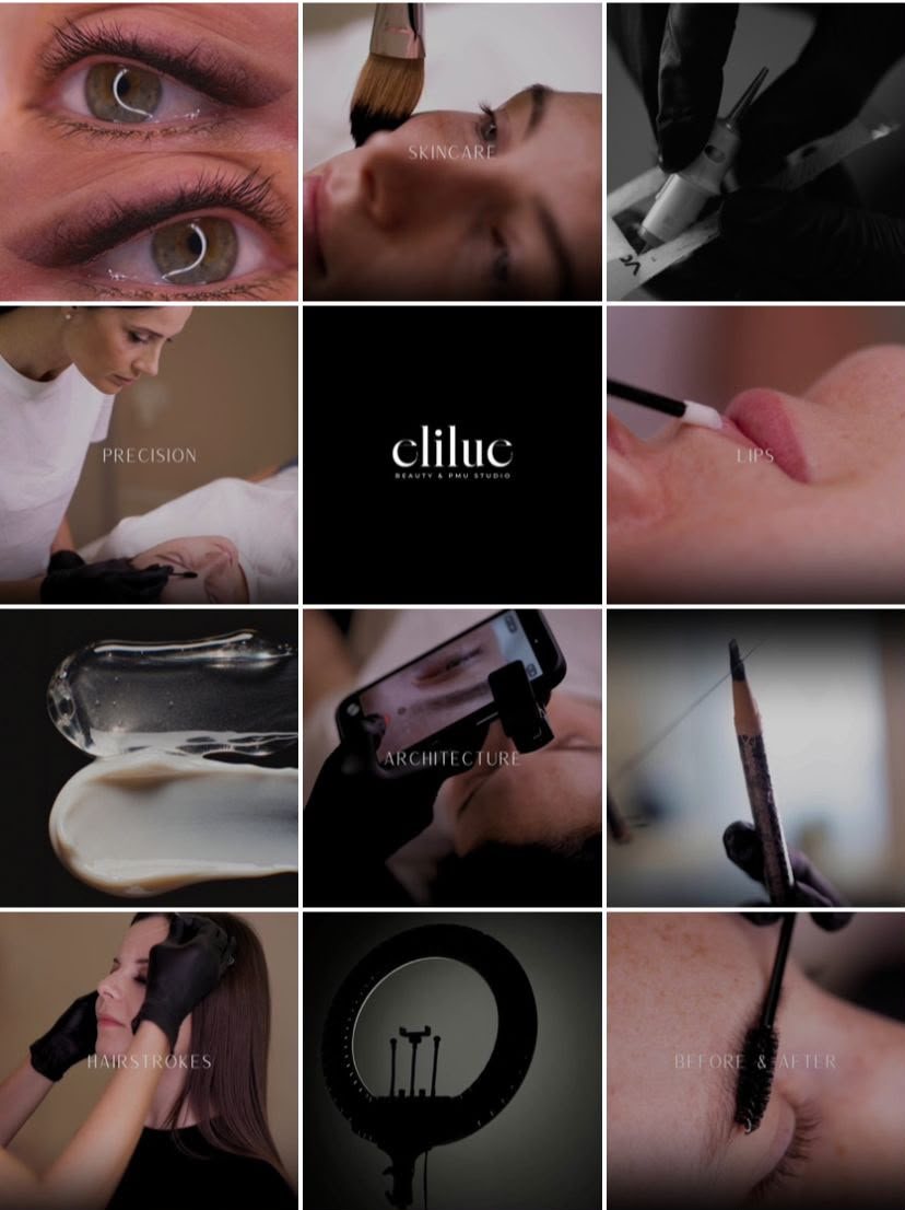 Feed Instagram curato dalla Giulia Nati Agency: Beauty e PMU studio